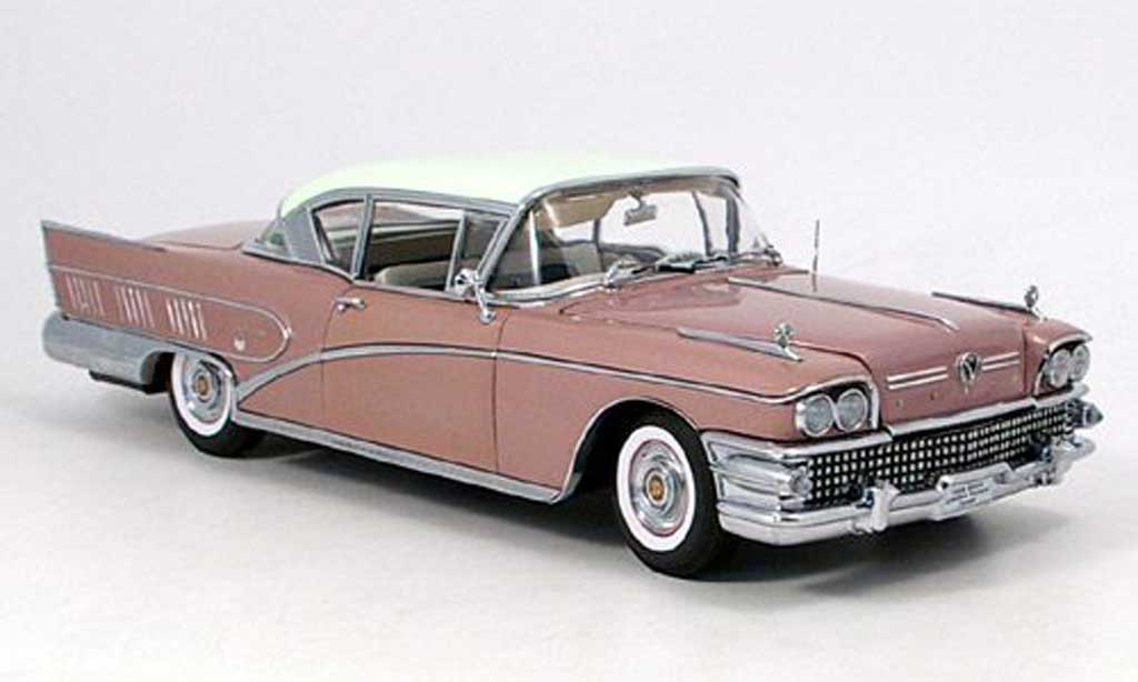 Buick Limited 1/18 Sun Star riviera lila 1958 modellino in miniatura