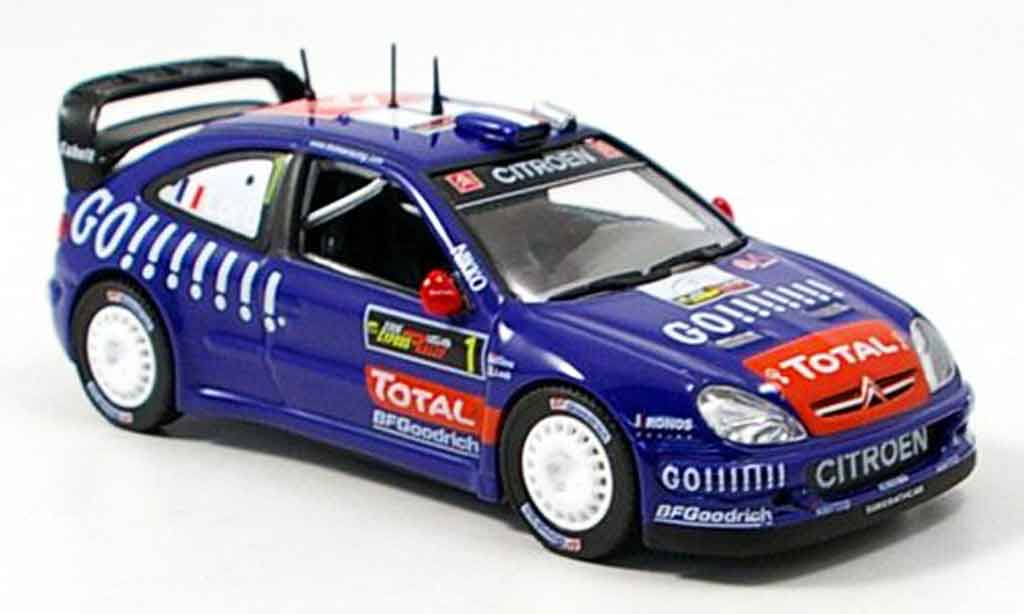 Citroen Xsara WRC 2006 1/43 Norev WRC 2006 champion du monde loeb modellino in miniatura