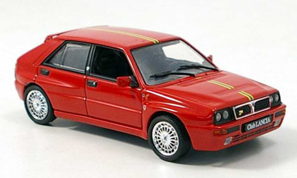 Lancia Delta HF Integrale 1/43 Norev HF Integrale Club rosso 1992 modellino in miniatura