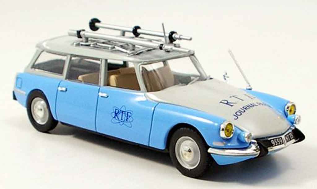 Citroen ID 19 1/43 Norev break rtf blu 1963 modellino in miniatura
