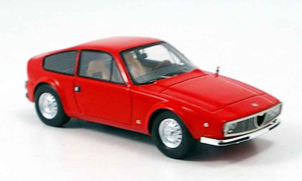 Alfa Romeo Junior Z 1/43 Spark rosso 1974 modellino in miniatura