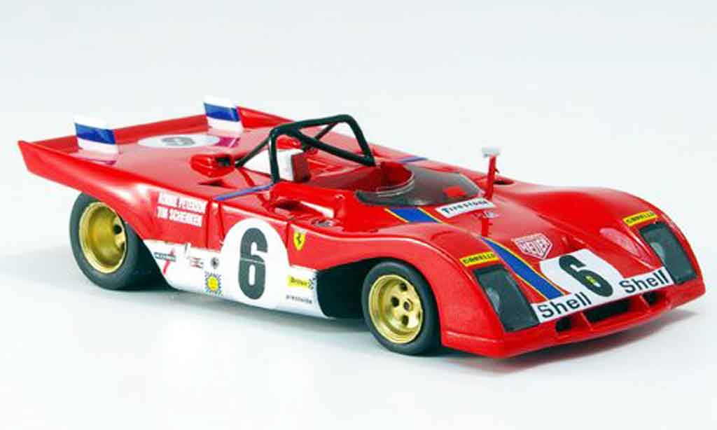 Ferrari 312 PB 1/43 Red Line PB no.6 daytona 1972 modellino in miniatura