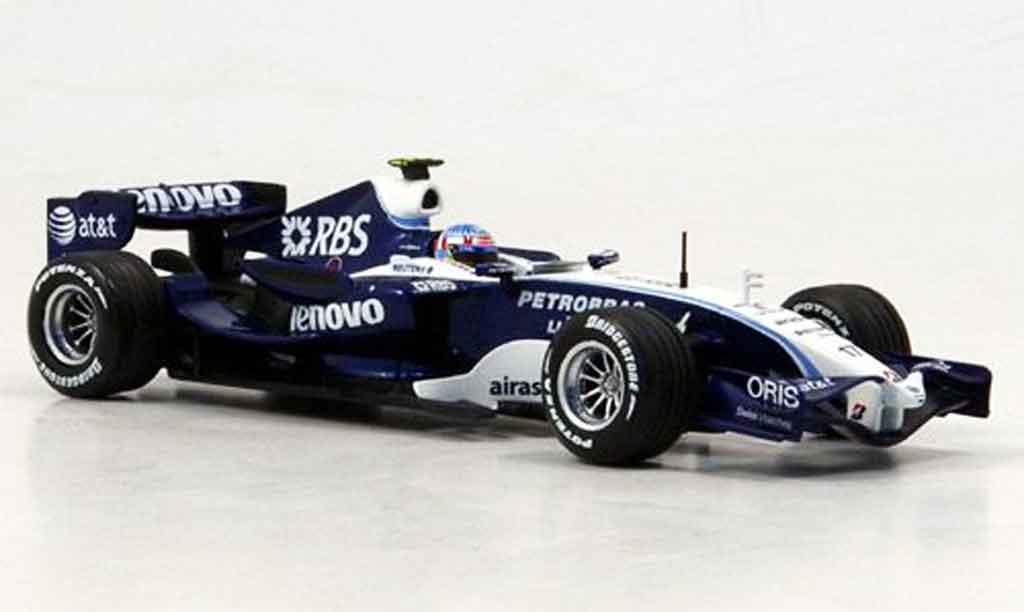 Toyota F1 1/43 Minichamps williams fw 29 no.17 a. wurz 2007 modellino in miniatura