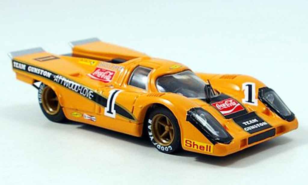 Porsche 917 1971 1/43 Brumm 1971 No.1 Team Gunston David Piper 9h Kyalami modellino in miniatura