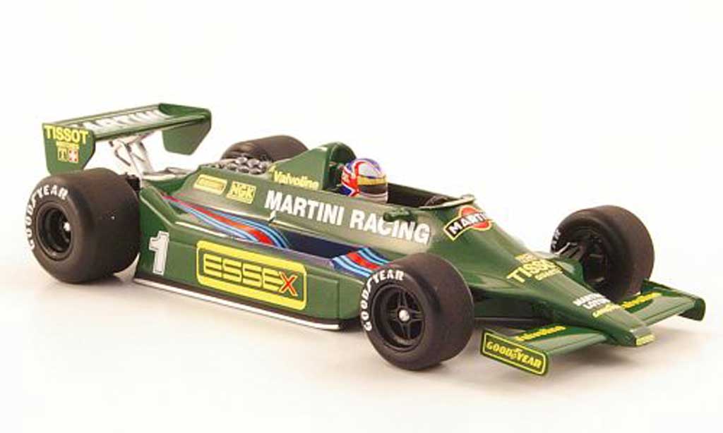 Lotus F1 1979 1/43 Minichamps 1979 Ford 79 No.1 Martini Racing N.Mansell Test Paul Ricard modellino in miniatura