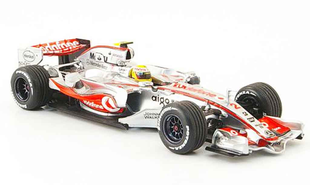 Mercedes F1 1/43 Minichamps McLaren MP 4 22 L.Hamilton Vodafone 1st Podium 2007 modellino in miniatura