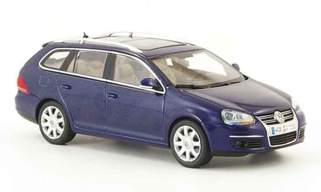 Volkswagen Golf V 1/43 Autoart V variant met blu 2007 modellino in miniatura