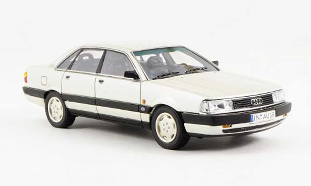 Audi 200 quattro 1/43 Neo 20V bianco modellino in miniatura
