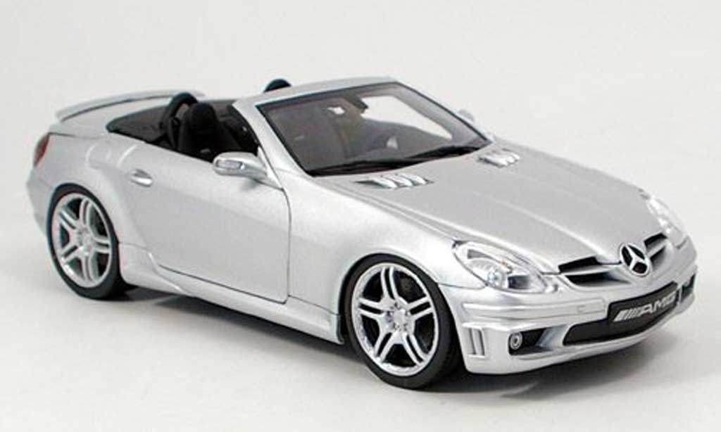 Mercedes Classe SLK 1/18 AutoProShop lorinser r171l grigio modellino in miniatura