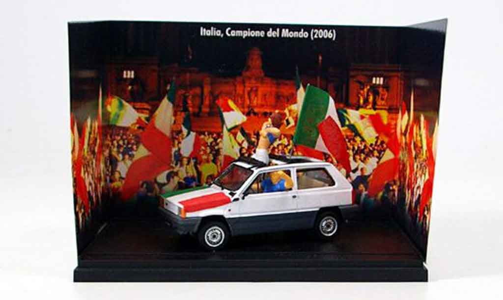 Fiat Panda 1/43 Brumm 45 Italien Weltmeister2006 Modell 1981 modellino in miniatura