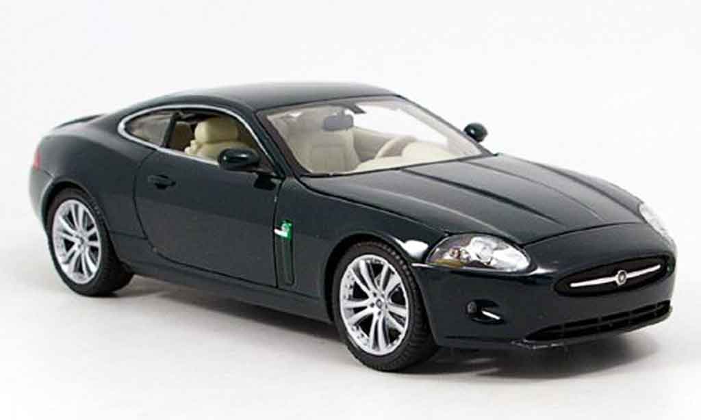 Jaguar XK coupe 1/18 Welly coupe grun modellino in miniatura