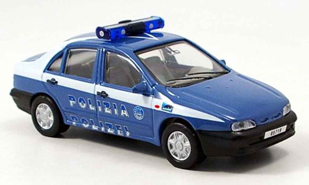 Fiat Marea 1/43 Cararama police Italien modellino in miniatura