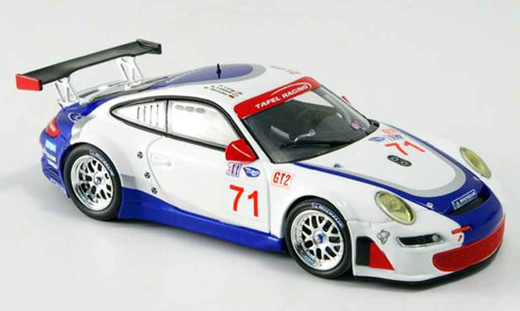 Porsche 997 GT3 RSR 1/43 Minichamps GT3 RSR 2007 Henzler Lidell Long modellino in miniatura