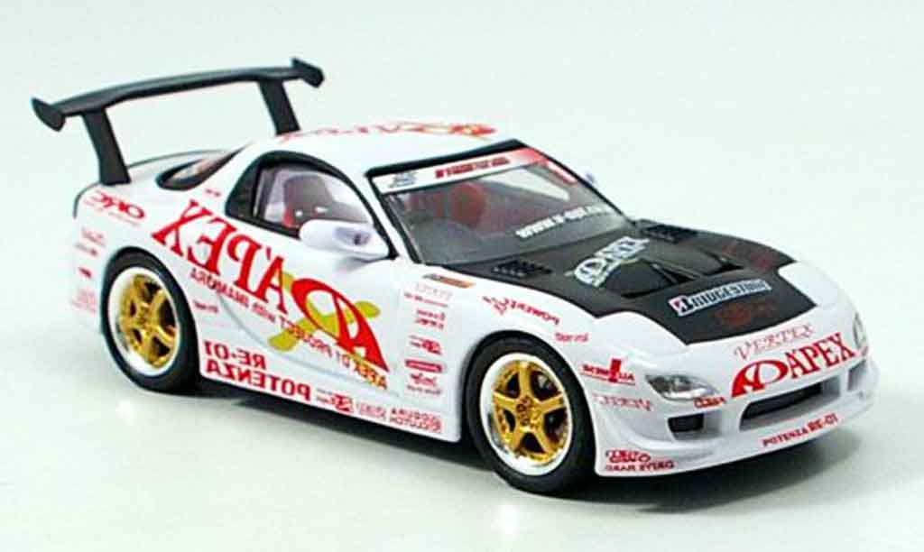 Mazda RX7 2003 1/43 Aoshima 2003 D1 Project FD3S Apex modellino in miniatura