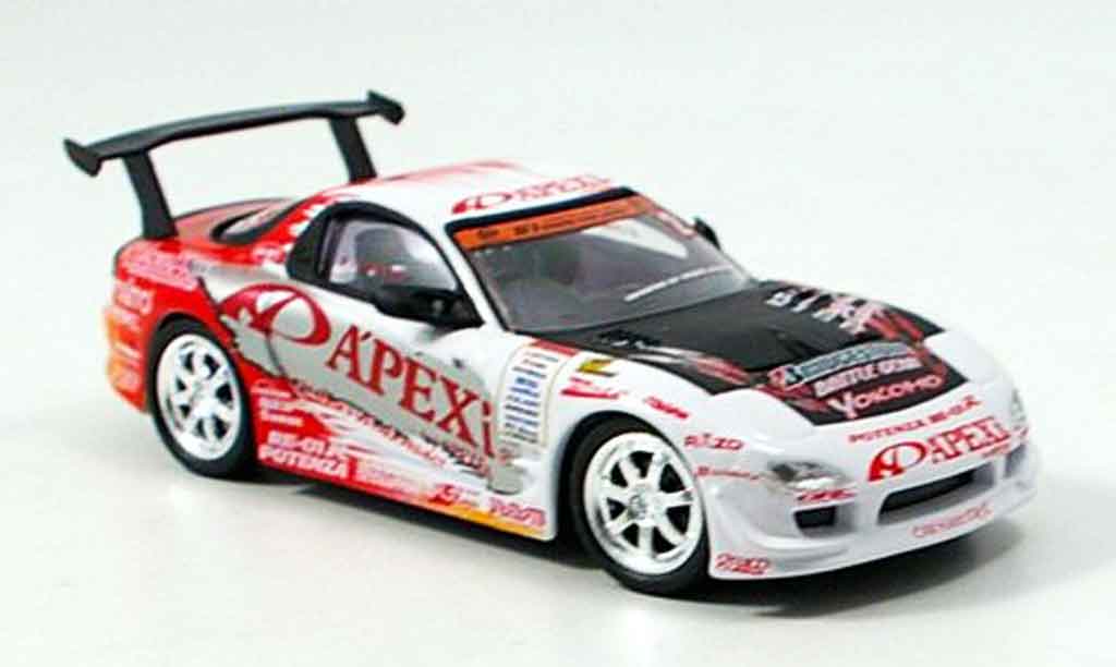 Mazda RX7 2005 1/43 Aoshima 2005 D1 Project FD3S Apex 2005 modellino in miniatura