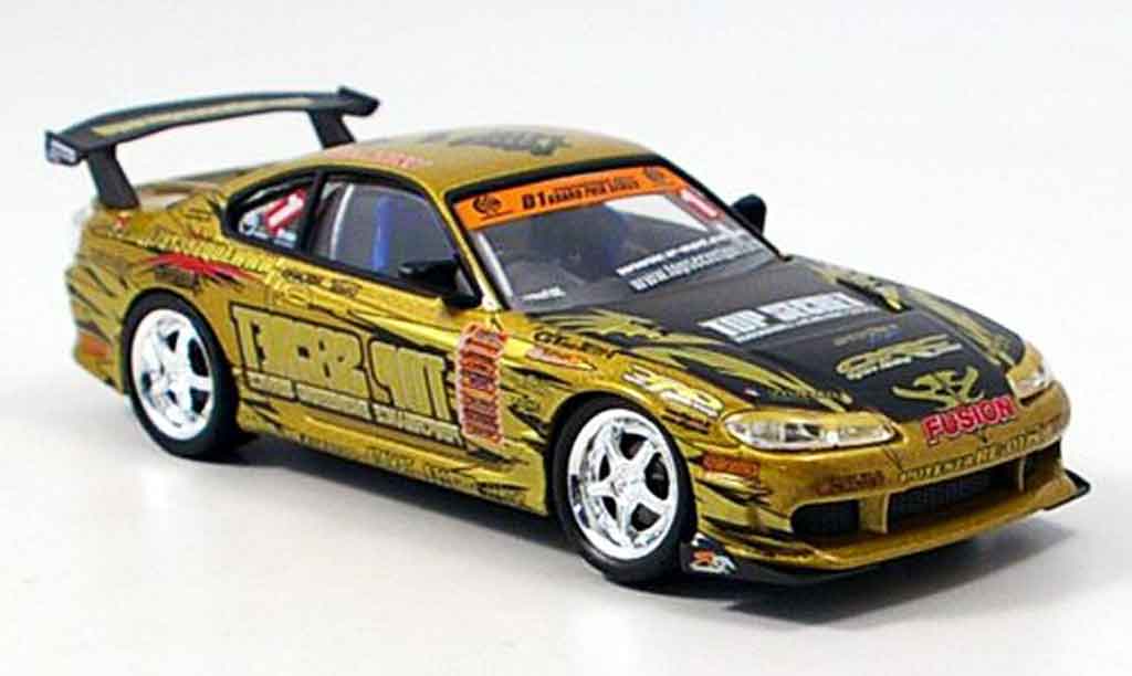 Nissan Silvia 1/43 Aoshima S15 Top Secret 2004 modellino in miniatura