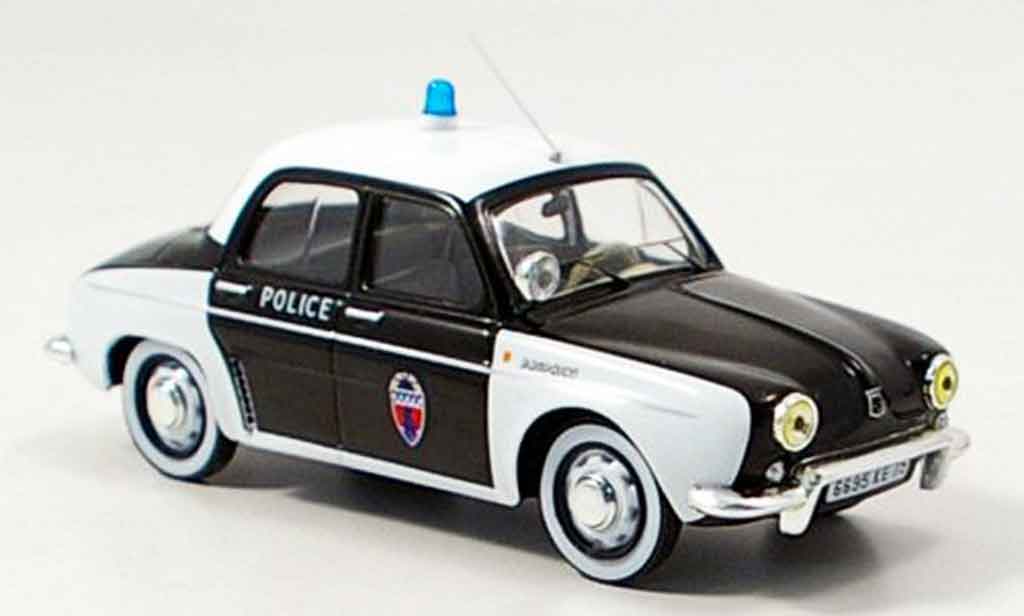 Renault Dauphine 1/43 IXO police paris 1962 modellino in miniatura