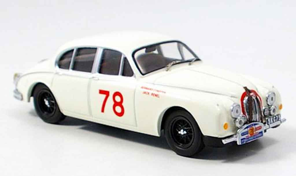 Jaguar MK 2 1/43 IXO 2 no.78 sieger tour de france 1960 modellino in miniatura