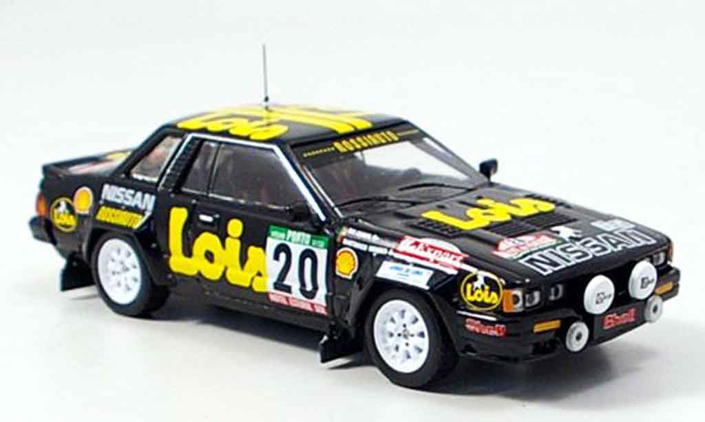 Nissan 240 RS 1/43 IXO RS No.2 Rally Portugal 1985 modellino in miniatura