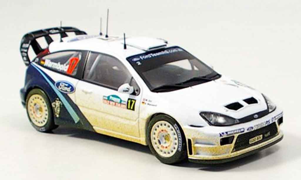 Ford Focus RS WRC 1/43 IXO RS WRC No.17 Warmbold Orr Rally Neuseeland 2005 modellino in miniatura
