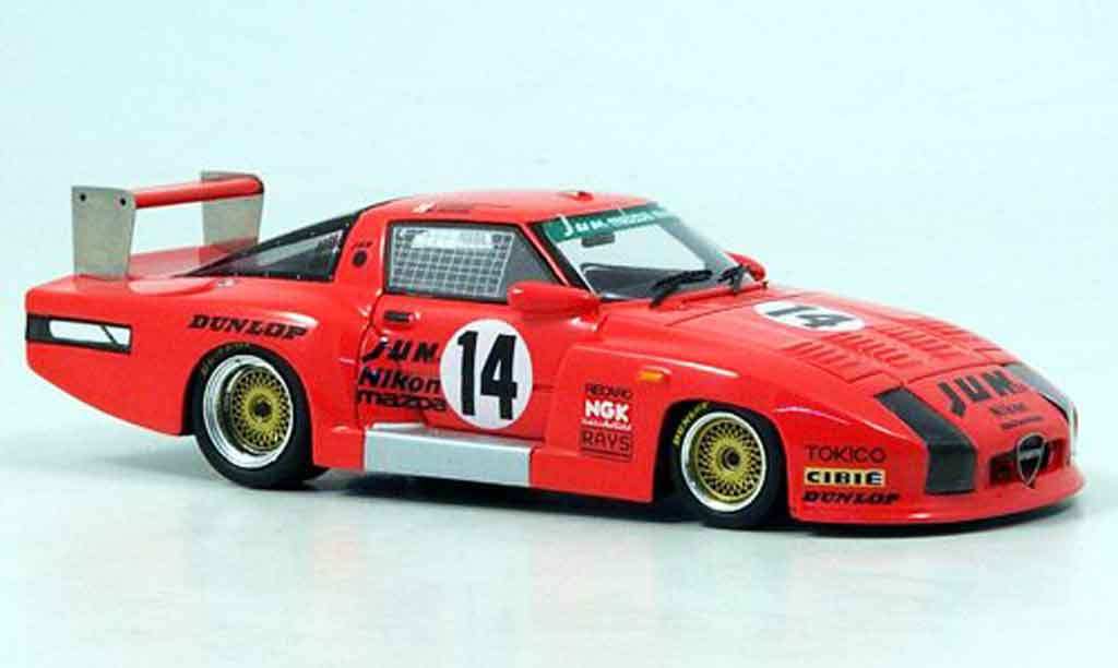 Mazda RX7 1982 1/43 Bizarre 1982 No.14 Rennen Fuji modellino in miniatura