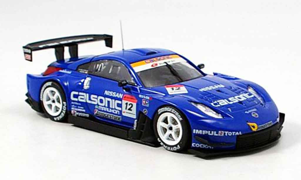 Nissan 350Z 1/43 Ebbro JGTC Z SGT Calsonic No.12 2006 modellino in miniatura