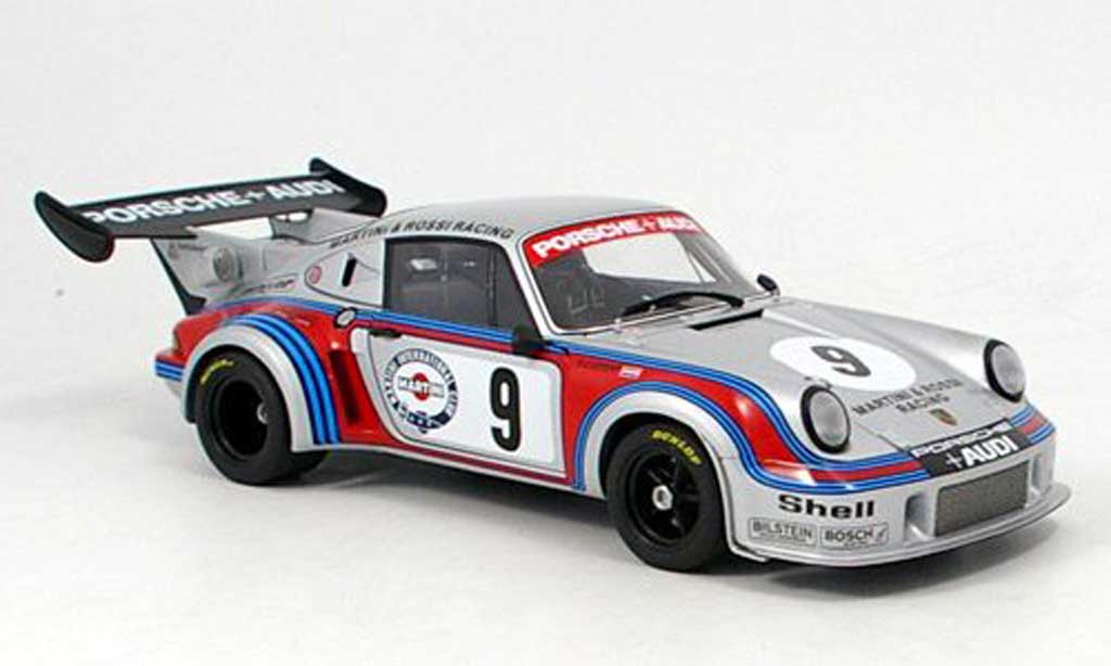 Porsche 930 Turbo 1/18 Autoart RSR carrera turbo no.9 1974 modellino in miniatura