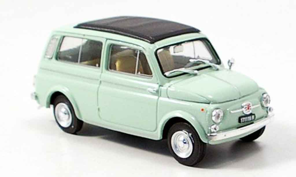 Fiat 500 1/43 Brumm Giardiniera grun 1960 modellino in miniatura