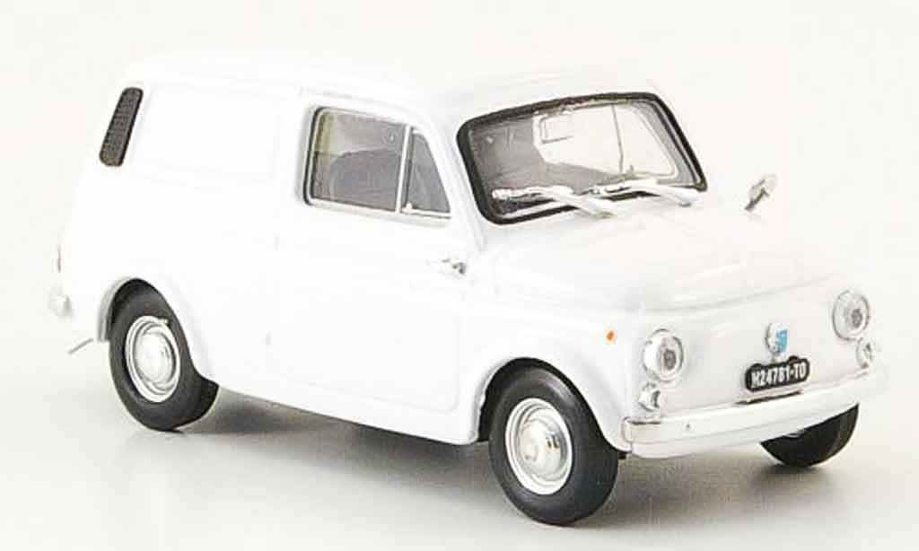 Autobianchi Furgoncino 1/43 Brumm 500 bianco 1972 modellino in miniatura