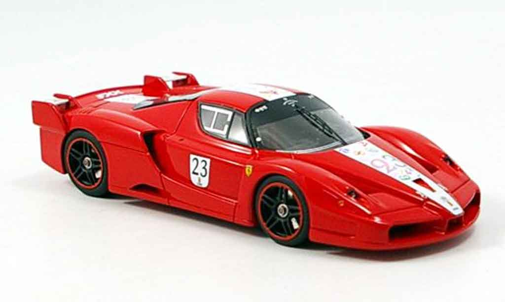 Ferrari Enzo FXX 1/43 Look Smart FXX rosso no.23 frank muller modellino in miniatura