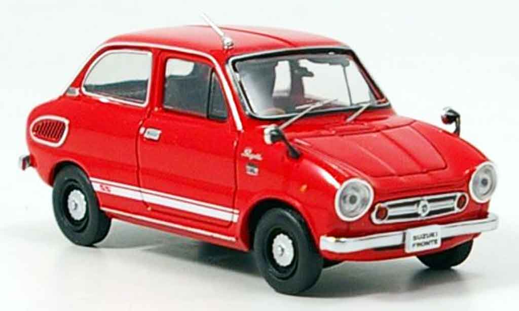 Suzuki Fronte 1/43 Ebbro SS rosso 1968 modellino in miniatura
