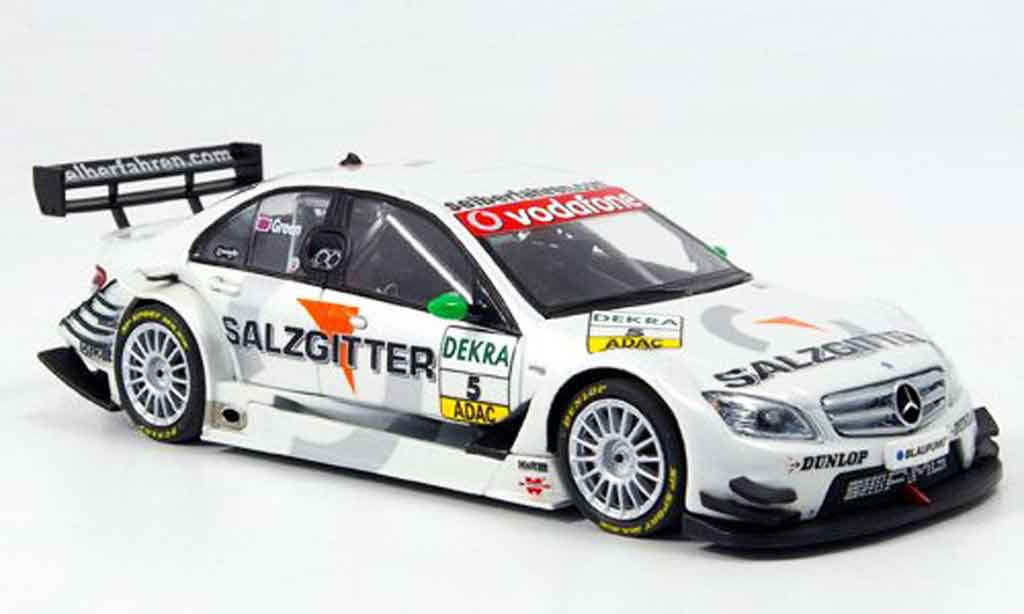 Mercedes Classe C 1/43 Minichamps AMG Green DTM 2007 modellino in miniatura