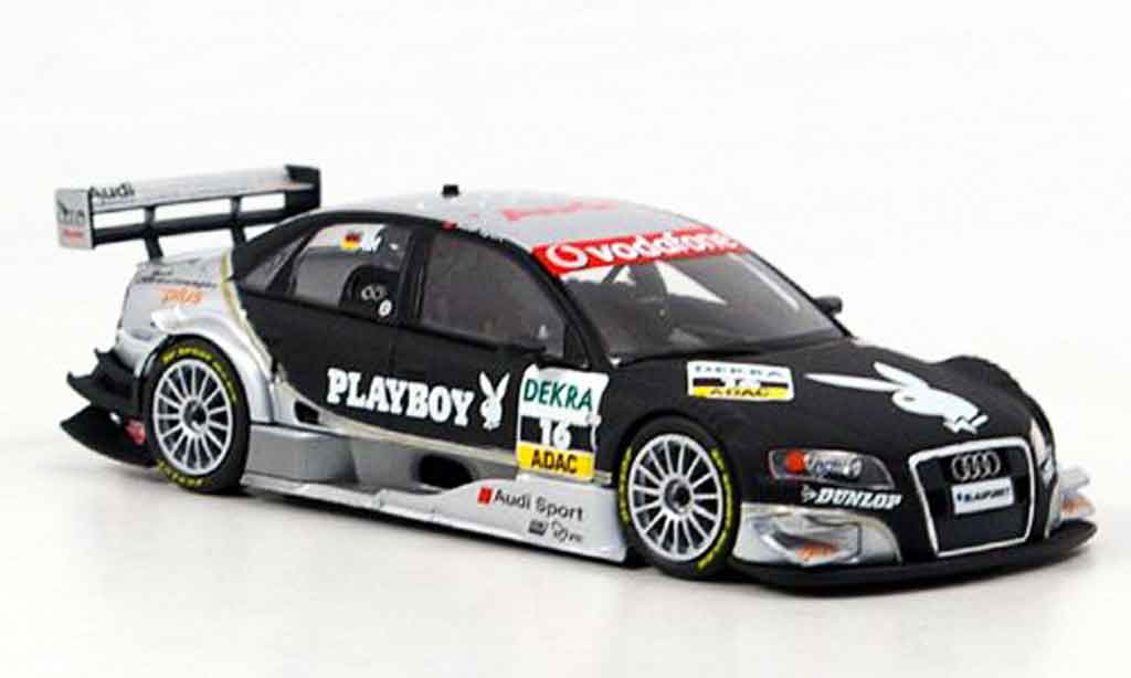 Audi A4 DTM 1/43 Minichamps DTM Playboy Abt 2007 modellino in miniatura