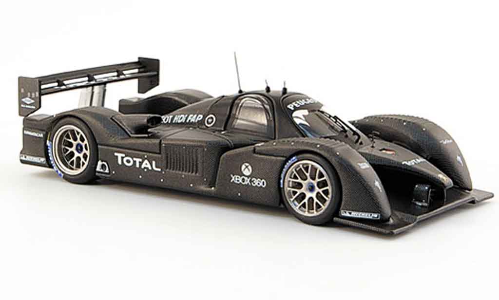 Peugeot 908 2007 1/43 IXO 2007 v12 hdi test car paul ricard 2007 modellino in miniatura
