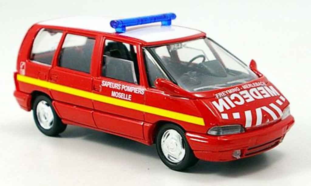 Renault Espace 1/43 Verem pompier modellino in miniatura