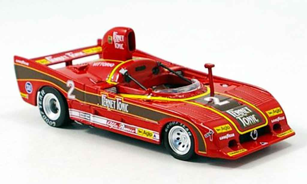 Alfa Romeo 33.3 1977 1/43 M4 1977 sc turbo no.2 v.brambilla monza modellino in miniatura