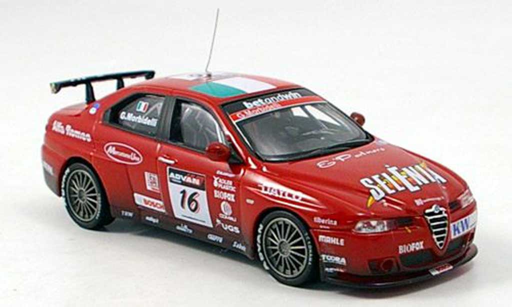 Alfa Romeo 156 GTA WTCC 1/43 M4 GTA WTCC No.16 Morbidelli WTCC 2006 modellino in miniatura
