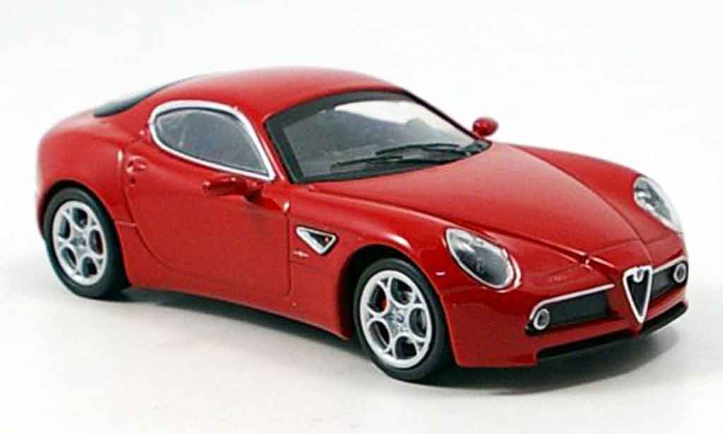 Alfa Romeo 8C Competizione 1/43 M4 Competizione rosso 2007 modellino in miniatura