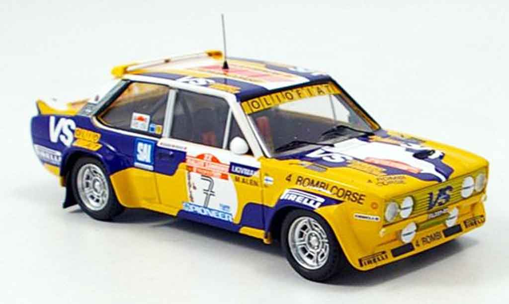 Fiat 131 1/43 Trofeu Abarth Kivimaki Rally San Remo 1980 modellino in miniatura