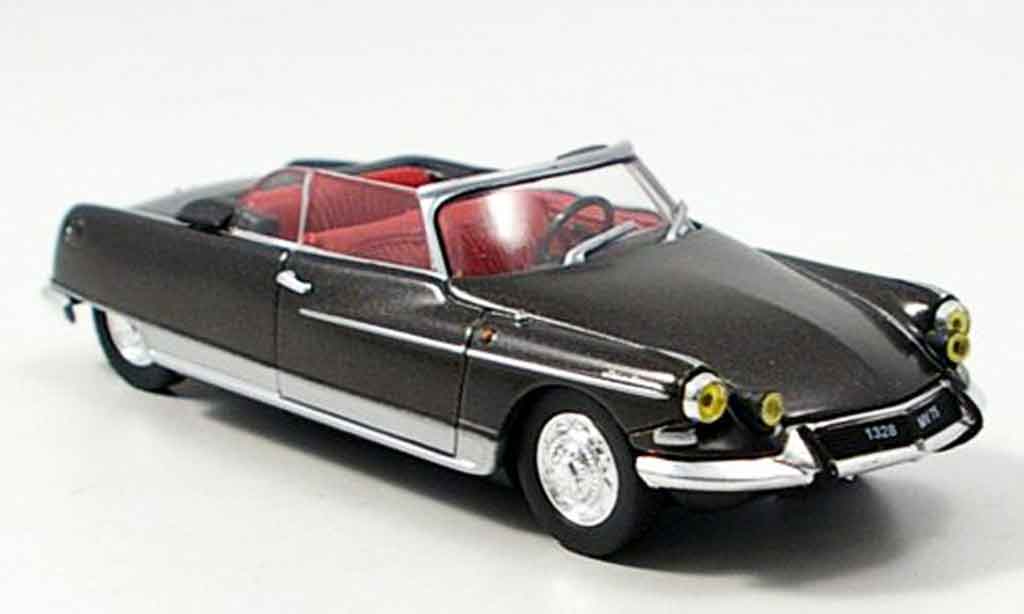 Citroen DS 21 1/43 Norev 21 cabriolet palm beach grigio 1966 modellino in miniatura