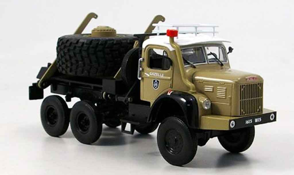Berliet GBC 1/43 Norev 8 6x6 Porte Roue de Secours 1959 modellino in miniatura