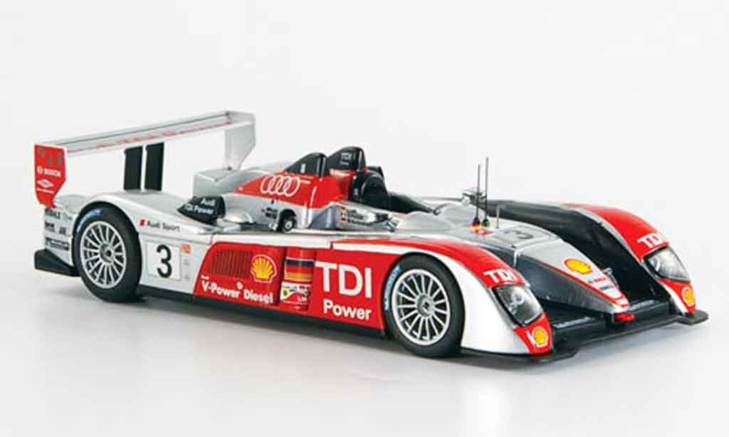 Audi R10 2007 1/43 IXO 2007 No.3 Le Mans 2007 modellino in miniatura