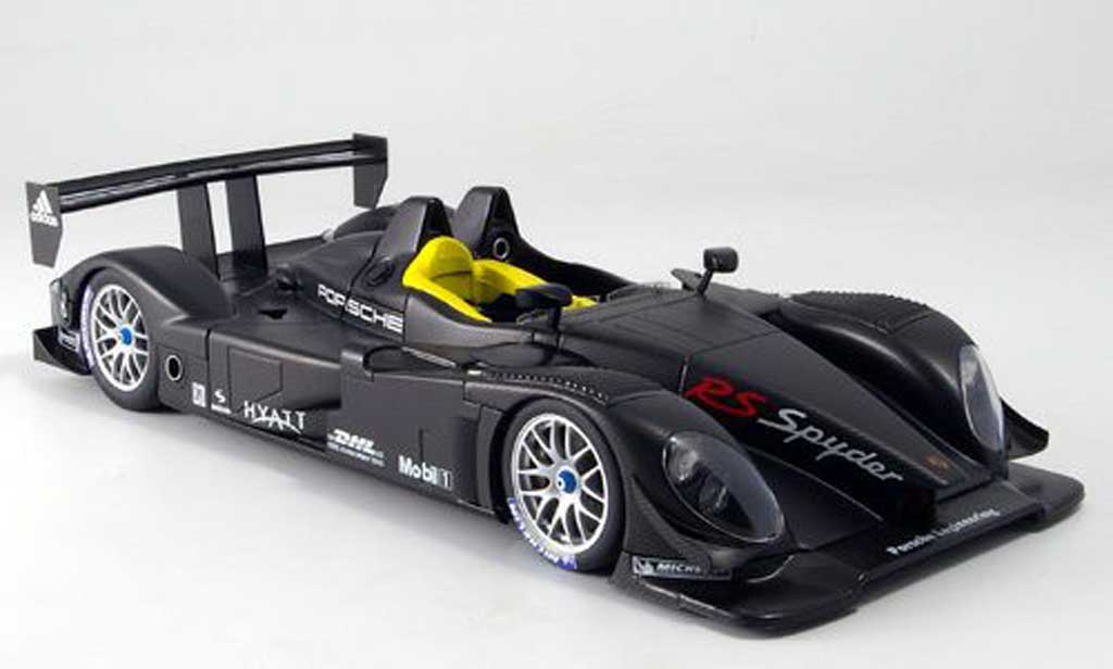 Porsche RS Spyder 1/18 Autoart Spyder carbon fiber livery le mans 2007 modellino in miniatura