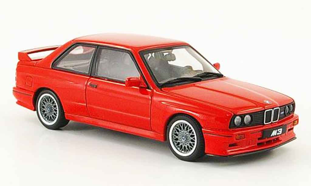 Bmw M3 E30 1/43 Autoart E30 Sport Evolution rosso 1990 modellino in miniatura