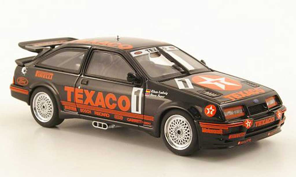 Ford Sierra Cosworth RS 1/43 Autoart Cosworth RS Cosworth 500 Gr.A No.1 Texaco TWEM 1987 modellino in miniatura