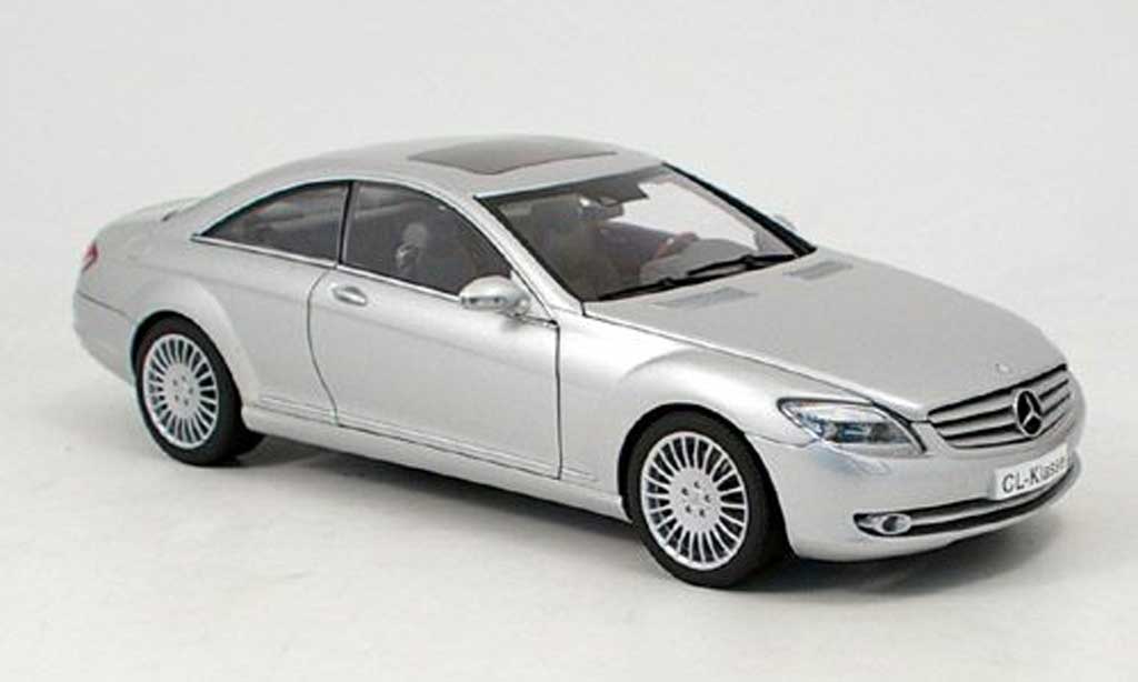 Mercedes Classe CL 1/18 Autoart (c 216) grigio 2006 modellino in miniatura