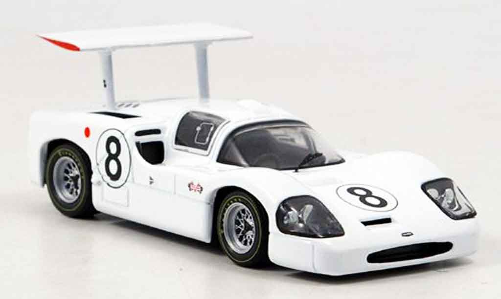 Chaparral 2F 1/43 IXO No.8 Jennings Johnson Le Mans 1967 modellino in miniatura