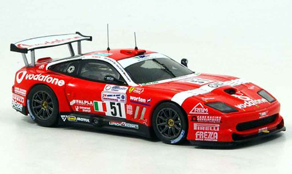 Ferrari 550 Maranello 1/43 IXO Maranello no.51 le mans 2005 modellino in miniatura