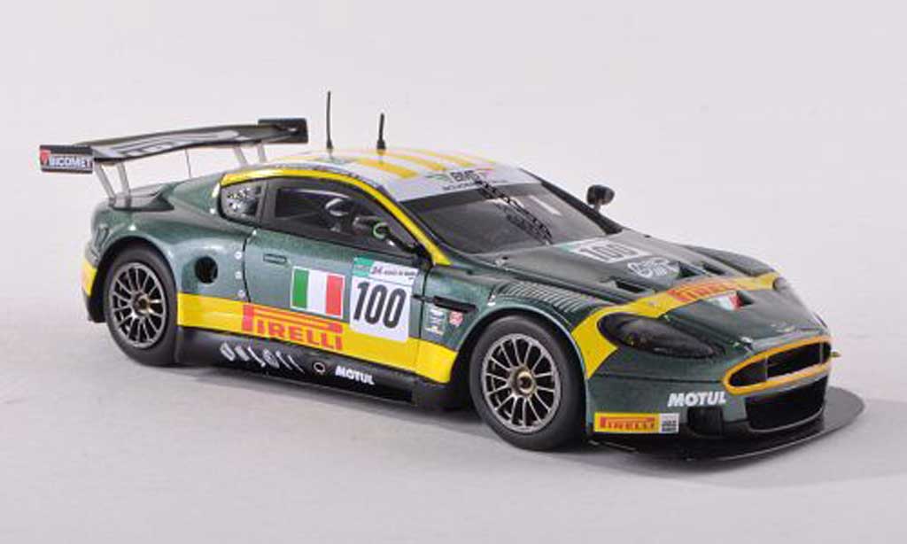 Aston Martin DBR9 1/43 Spark AMR BMS No.100 24h Le Mans 2007 Babini/Davies/Malucelli modellino in miniatura