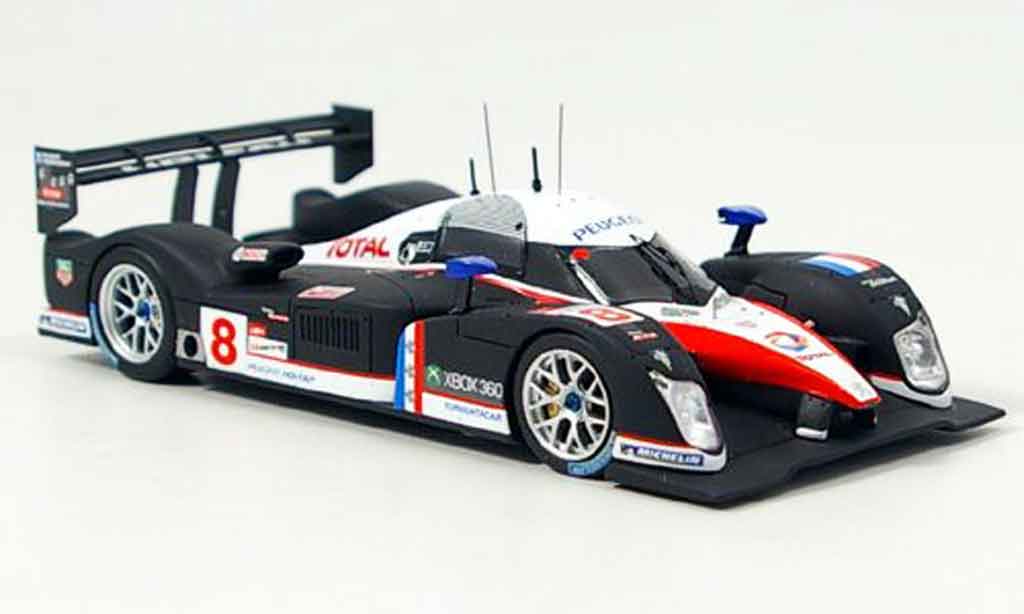 Peugeot 908 2007 1/43 Spark 2007 hdi fap no.8 le mans 2007 modellino in miniatura